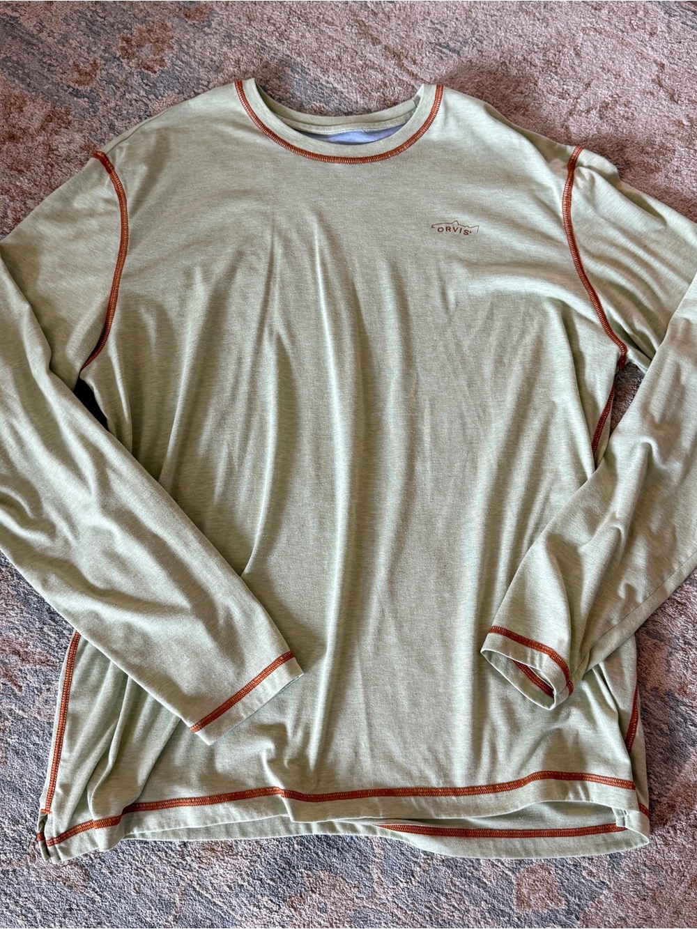 Orvis long sleeve crew